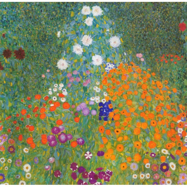 Kwiaty w ogrodzie, Gustav Klimt, 1907 (1000el.) - Sklep Art Puzzle